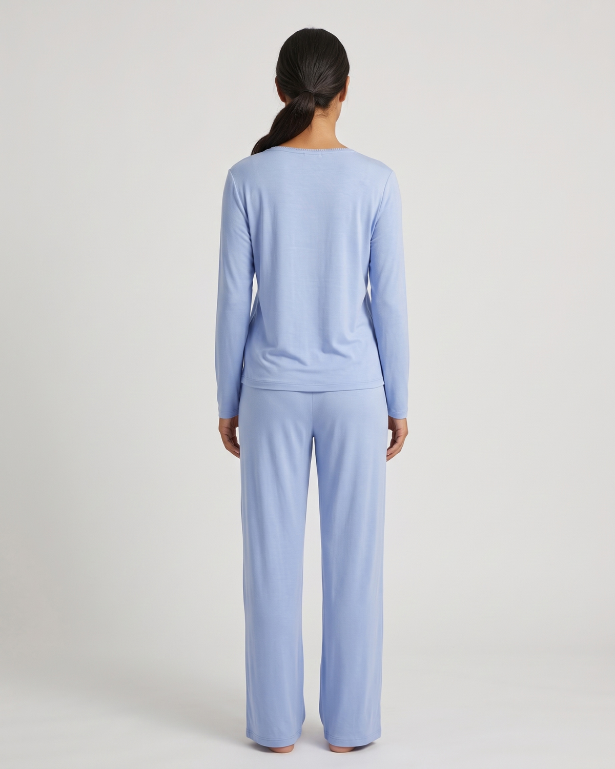 Pyjama Ample Col V Ultra-Doux